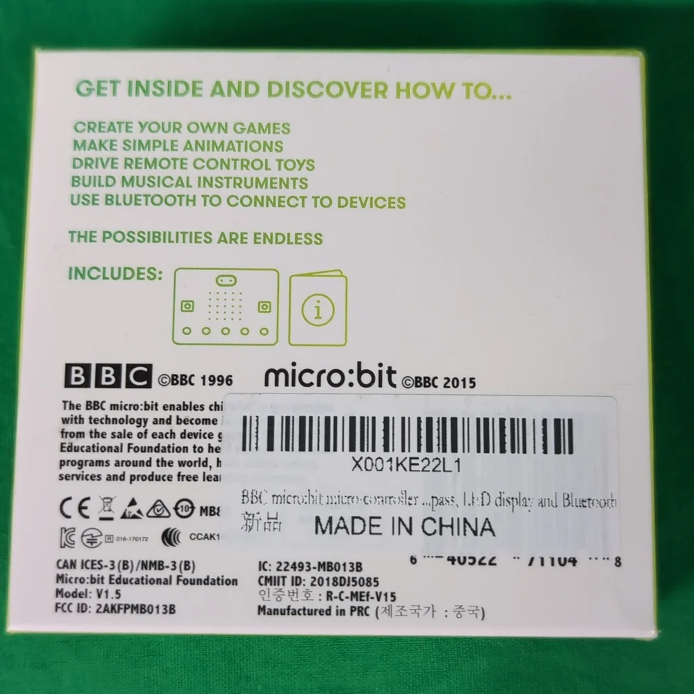 BBC Micro Bit element 14 Open Development Board For Programming - Picture 2 of 4